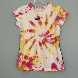 Nike Tie Dye Short Sleeves Sports Tee Sz XL